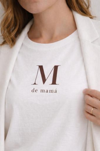 Camiseta para mamá con estampado M de mamá [0]