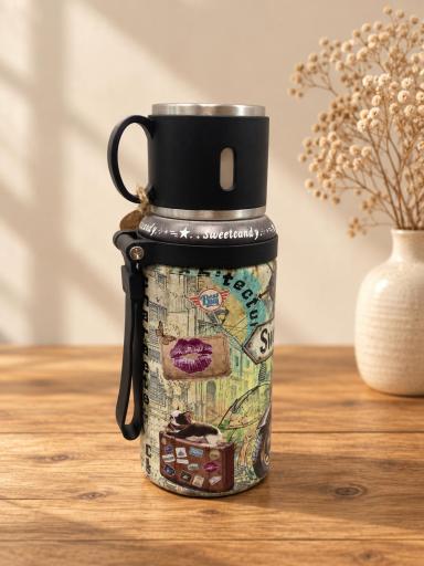 Botella termo Sweet Candy 750 ml con diseño de moto [2]