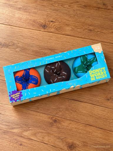 Pack 3 calcetines donuts divertidos talla 41-46 [1]