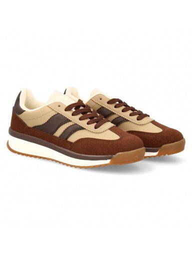 zapatillas mujer marrón beige [0]