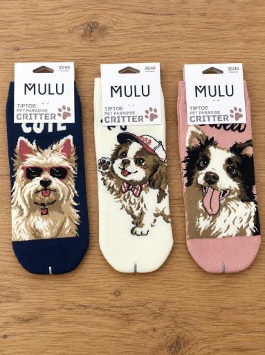 Calcetines cortos divertidos de perritos [2]