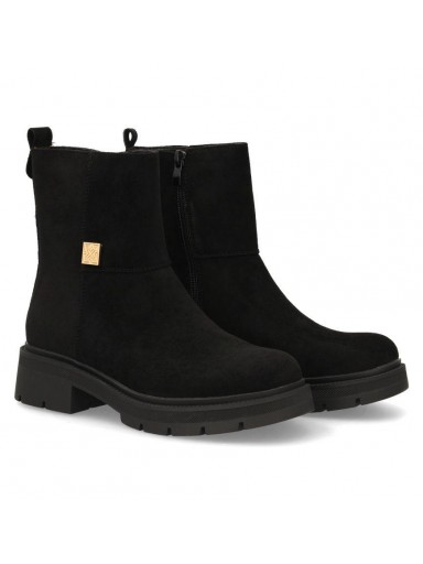 botin negro de moda mujer [2]