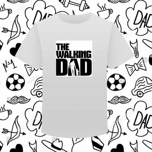 camiseta dia del padre the walking dad barata