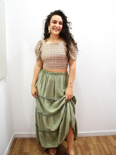 Falda larga zara [1]
