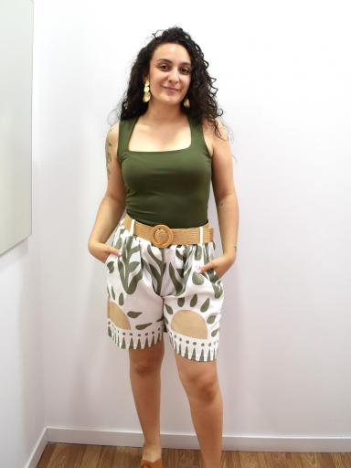 Pantalones cortos cómodos y frescos para mujer baratos