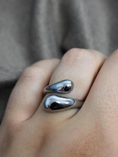 Anillo forma gota de acero inoxidable al mejor precio [1]