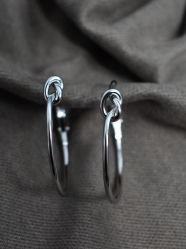 Pendientes aro plata [2]