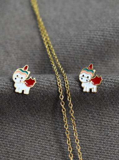 Pendientes unicornio niña [1]