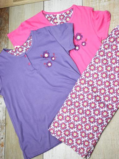 Conjunto de pijama cómodo y fresco para dormir barato [2]