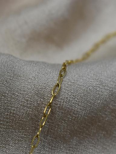 collar acero dorado mujer [2]