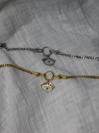 pulsera ojo turco acero [1]