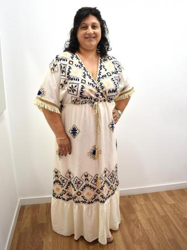 vestido largo boho beige [2]