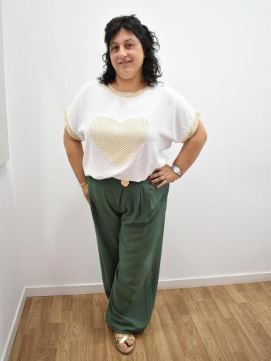 camiseta mujer manga corta