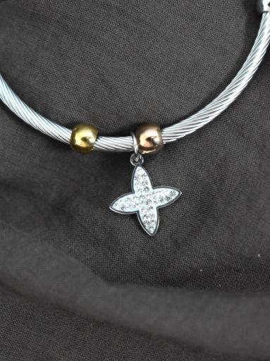 pulseras acero plata [3]