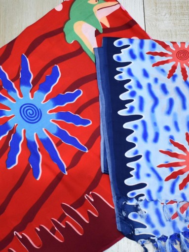 Pareo grande multicolor– Estilo veraniego