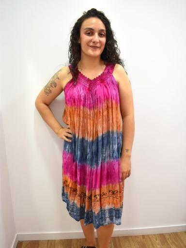vestido tie dye
