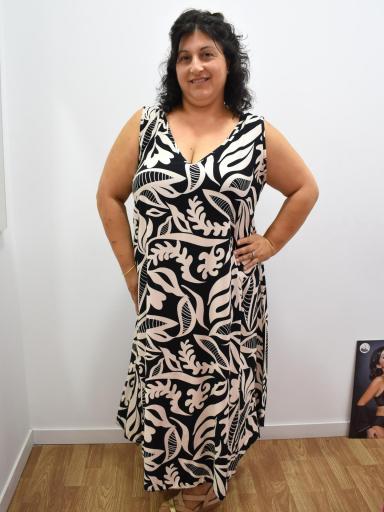 vestido talla grande
