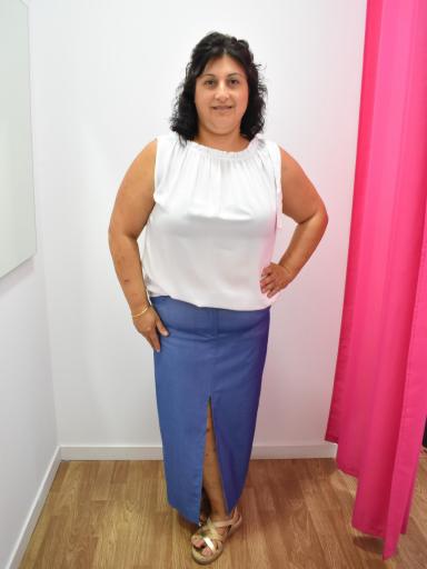 camiseta tirantes mujer talla grande