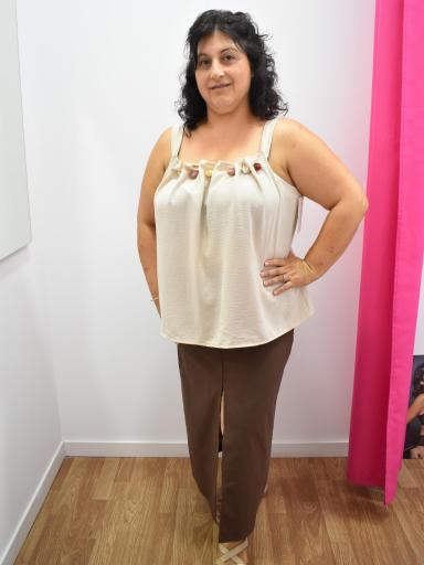 falda midi talla grande