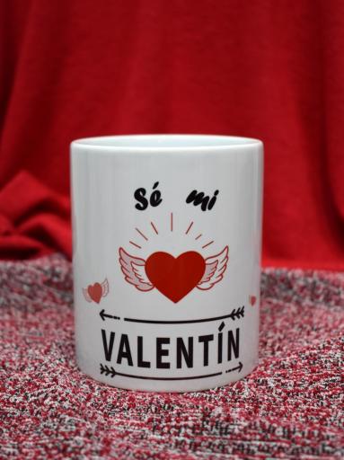 Regalos Originales: Taza de Cerámica "Sé mi Valentín" para el día de los enamorados barata