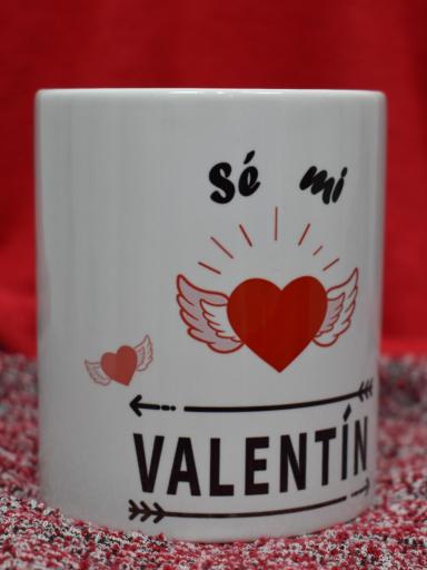 Taza con Diseño Romántico – Sé mi Valentín, perfecta para el día de los enamorados [3]