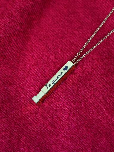 Collar Minimalista Personalizado – Perfecto para San Valentín barato [1]