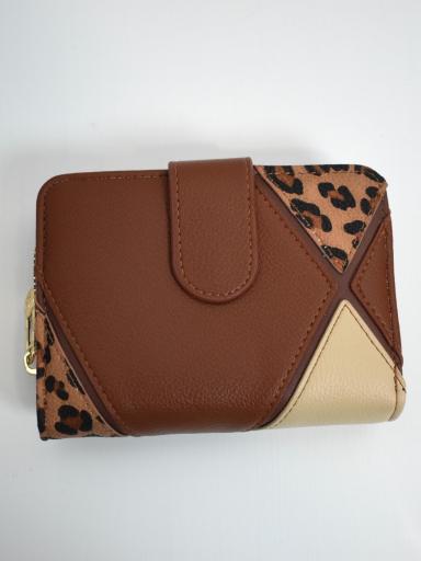 monedero leopardo