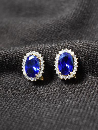 pendientes cristal azul [3]