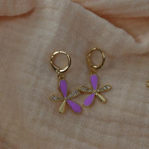 pendientes flor zara [1]