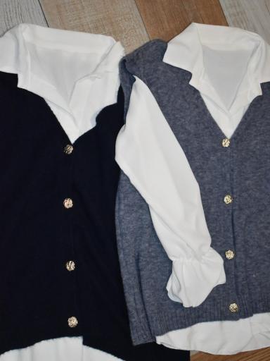 conjunto camisa y chaleco mujer  [1]