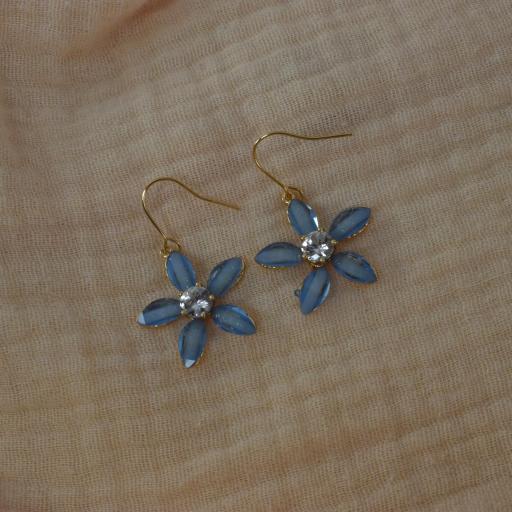 Pendientes Flor Cristal [2]