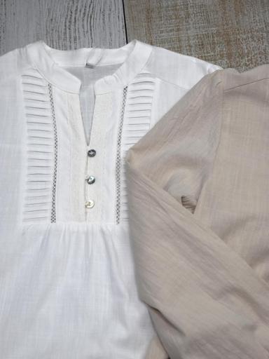 camisa beige algodon [1]
