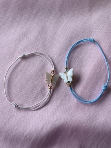 Pulsera Fina con Mariposa de Nácar - Perfecta para Regalos [2]