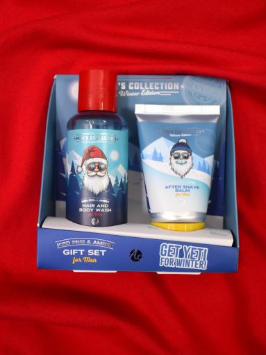 Set de regalo Accentra para hombre con gel y after shave