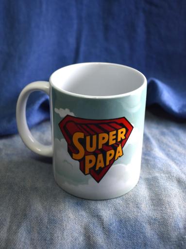 Taza "Súper Papá" de Homer Simpson – Regalo Original para el Día del Padre al mejor precio