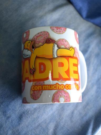 Regalo Día del Padre: Taza Homer Simpson con Donuts [3]