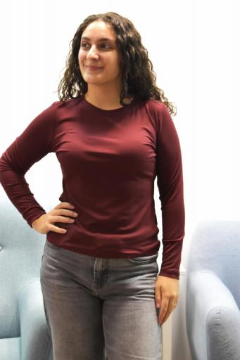 Camiseta lisa de manga larga disponible en varios colores [0]