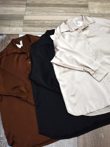 Camisa de manga larga curvy combinada con pantalone [2]