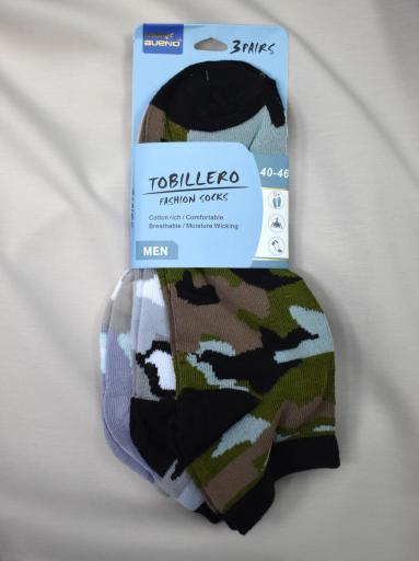 calcetines tobilleros hombre algodón [1]