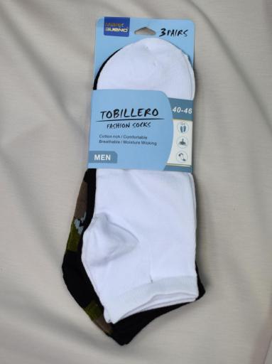 calcetines cortos hombre pack 3 camuflaje