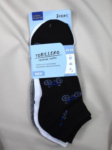 calcetines tobilleros hombre algodón [1]