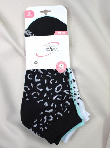 calcetines cortos mujer pack 3 estampados [0]