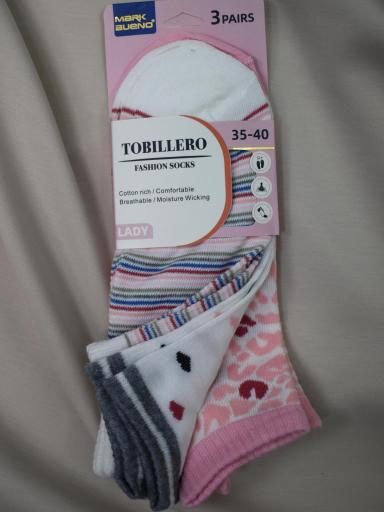 calcetines mujer algodón pack tres [1]