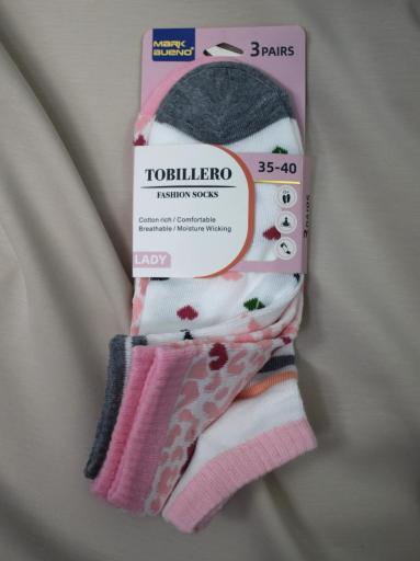 calcetines tobilleros mujer talla 35 40 [2]