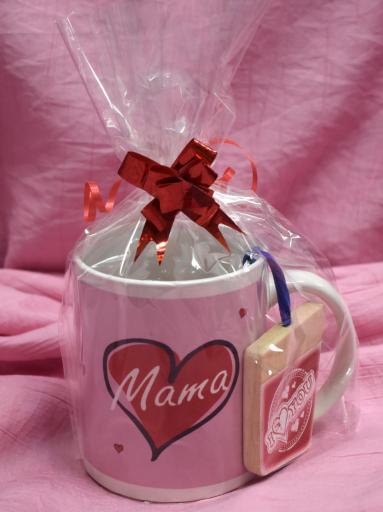 taza mama con corazon y llavero regalo original dia de la madre [1]