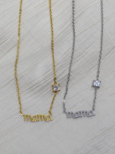 Collar Mamá de Acero Inoxidable – Regalo Perfecto para el Día de la Madre [1]