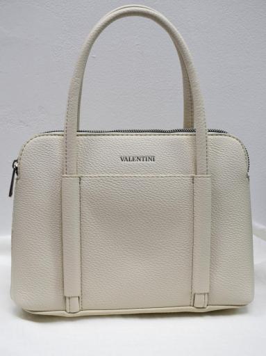Bolso beige elegante mujer amplio con bolsillo trasero [2]