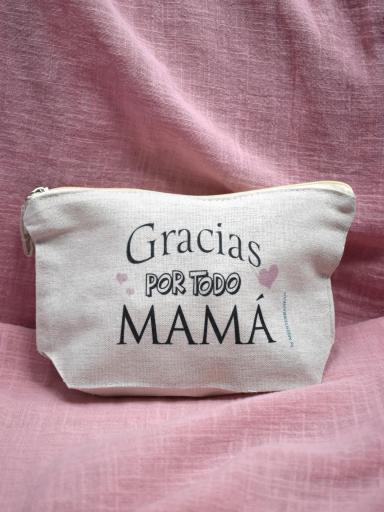 Neceser para mamá con mensaje Gracias por todo mamá [0]