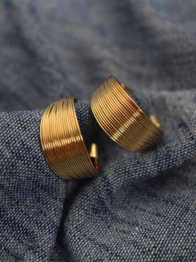 Pendientes aro dorado  [1]