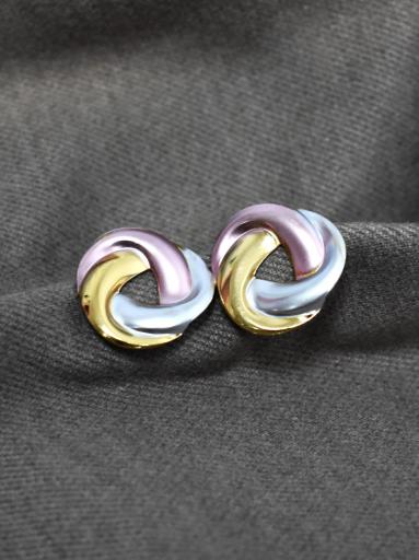 Pendientes entrelazados baratos [2]